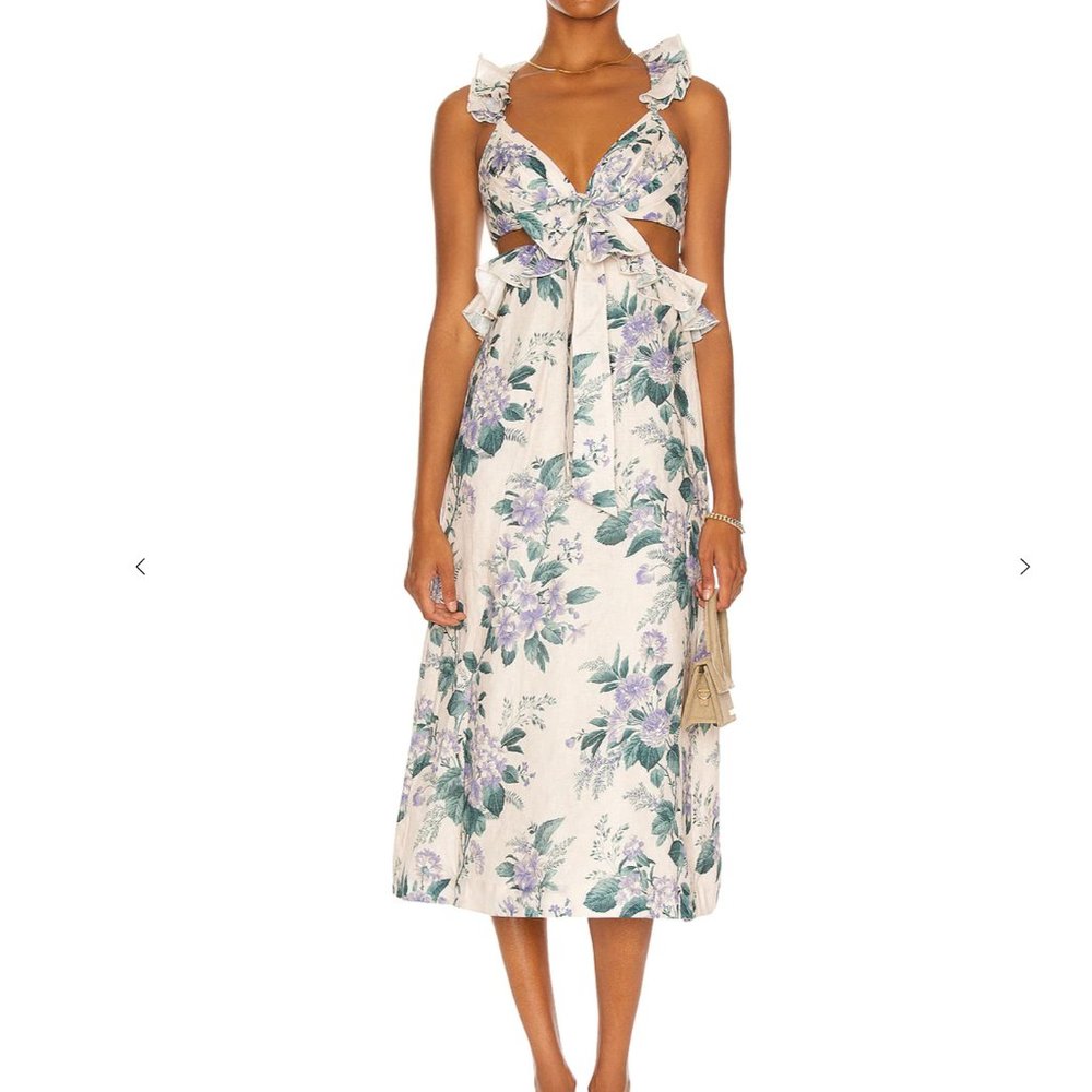 Zimmermann  Ruffled Midi - Picture 2 of 10